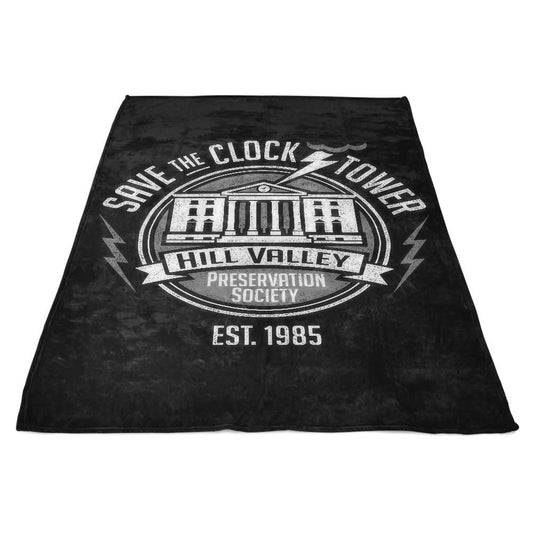 Save the Clock Tower - Fleece Blanket