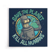 Save the Planet - Canvas Print