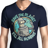 Save the Planet - Men's V-Neck