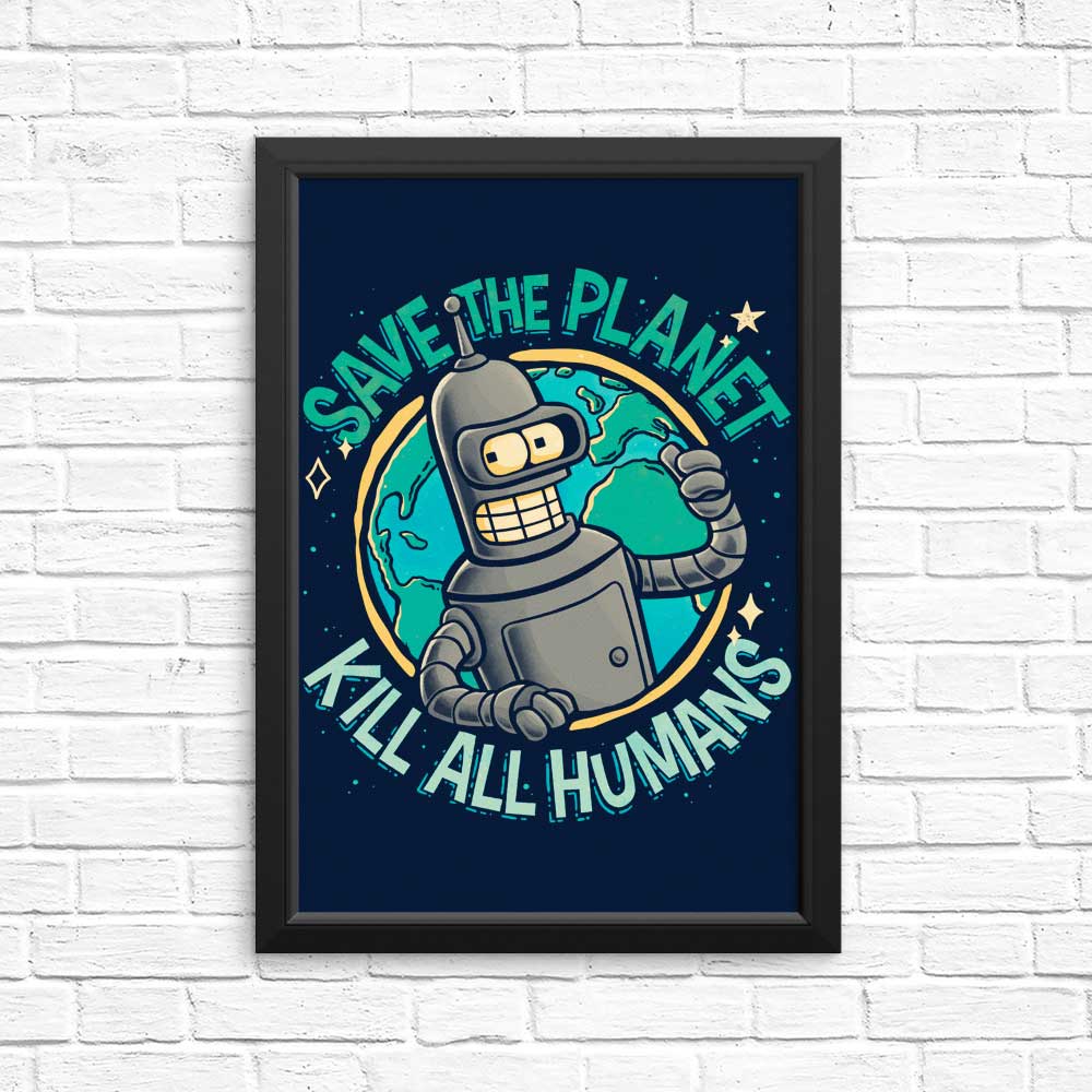 Save the Planet - Posters & Prints