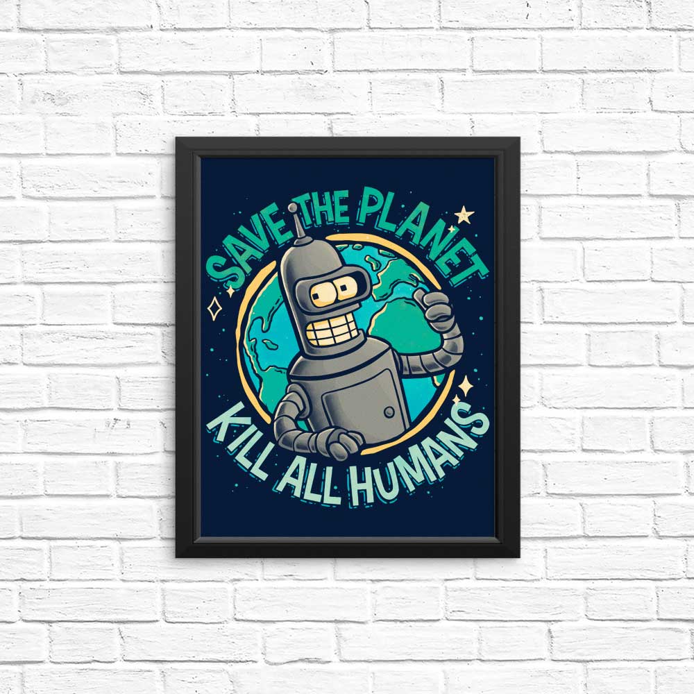 Save the Planet - Posters & Prints