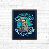 Save the Planet - Posters & Prints