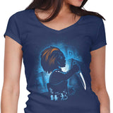 Scary Doll - Women's V-Neck