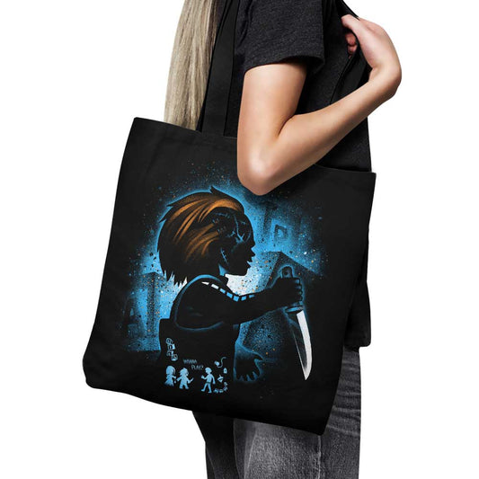 Scary Doll - Tote Bag