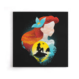 Sea Princess Silhouette - Canvas Print