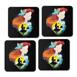 Sea Princess Silhouette - Coasters