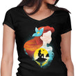 Sea Princess Silhouette - Women's V-Neck