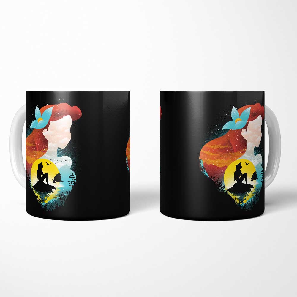 Sea Princess Silhouette - Mug