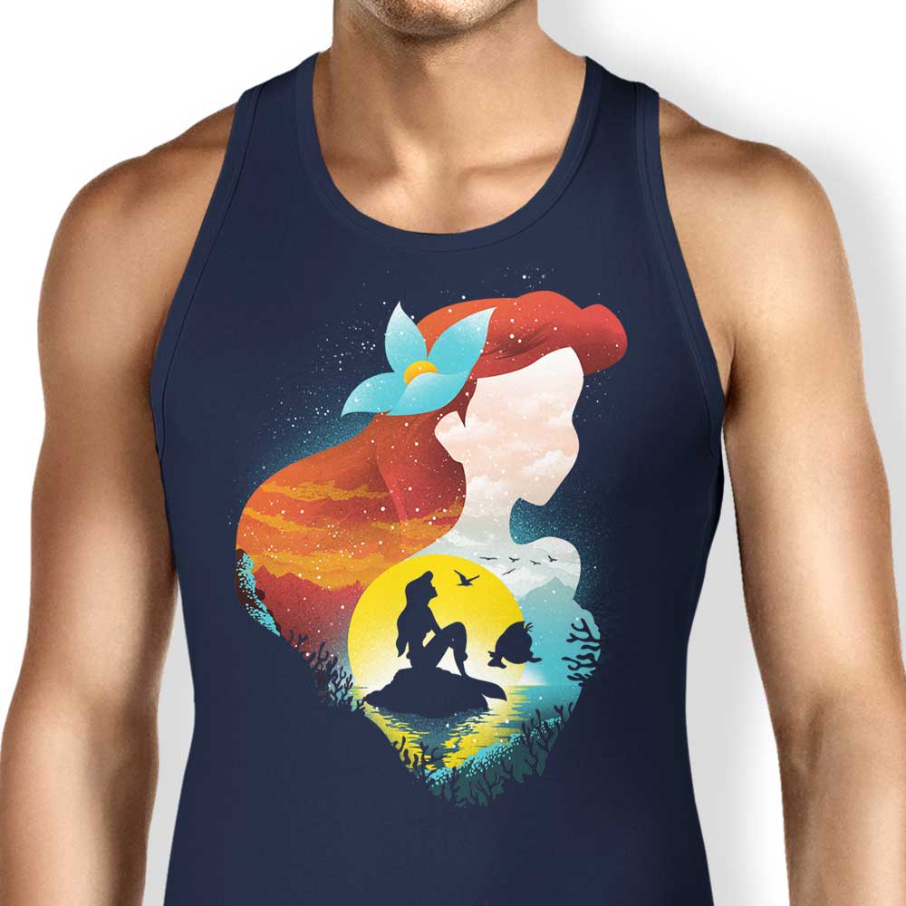 Sea Princess Silhouette - Tank Top