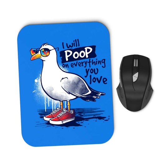 Seagull Love - Mousepad