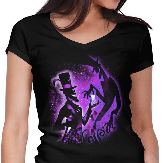 Shadow Man - Women's V-Neck