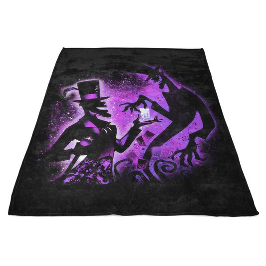 Shadow Man - Fleece Blanket