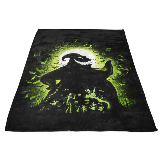 Shadow on the Moon - Fleece Blanket