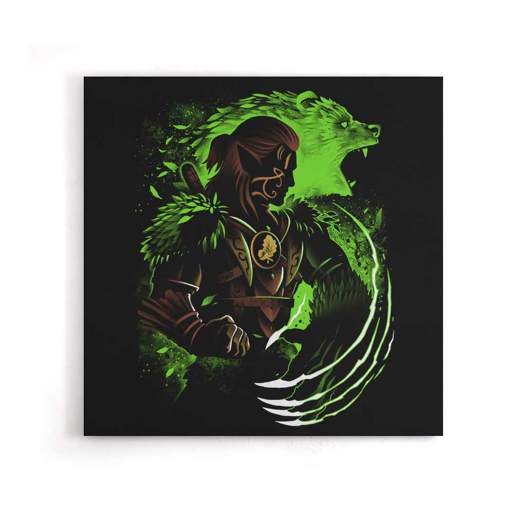 Shapeshifting Wood Elf - Canvas Print