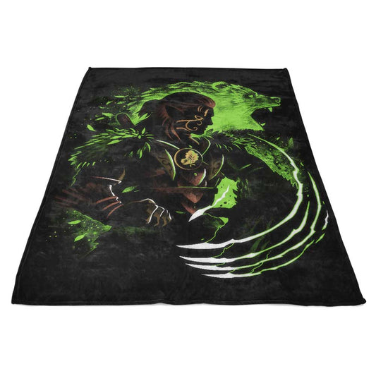 Shapeshifting Wood Elf - Fleece Blanket