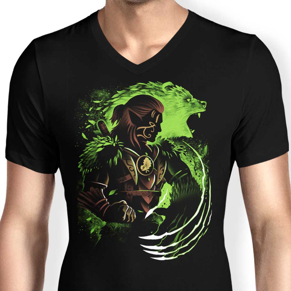 Shapeshifting Wood Elf - Men's V-Neck