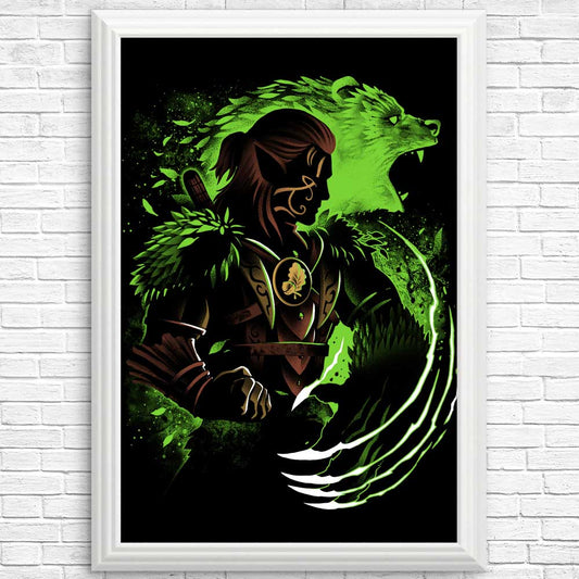 Shapeshifting Wood Elf - Posters & Prints