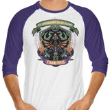 Shield and Sword - 3/4 Sleeve Raglan T-Shirt