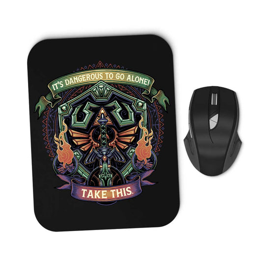 Shield and Sword - Mousepad