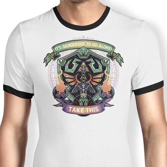 Shield and Sword - Ringer T-Shirt