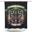 Shield and Sword - Shower Curtain