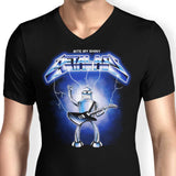 Shiny Metal - Men's V-Neck