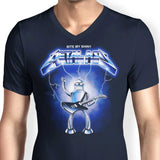 Shiny Metal - Men's V-Neck