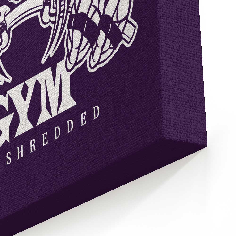 Shredder's Gym - Canvas Print