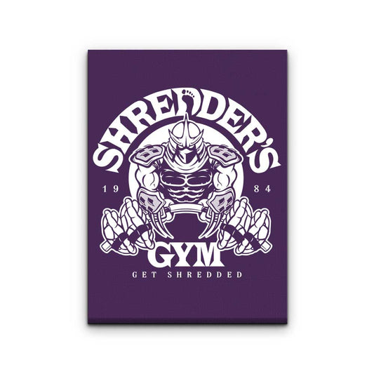 Shredder's Gym - Canvas Print