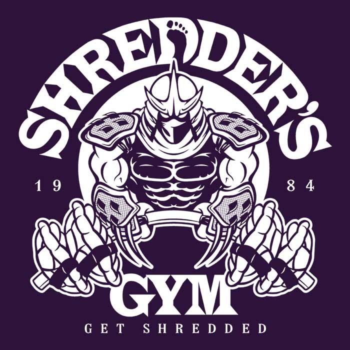 Shredder's Gym - Coasters