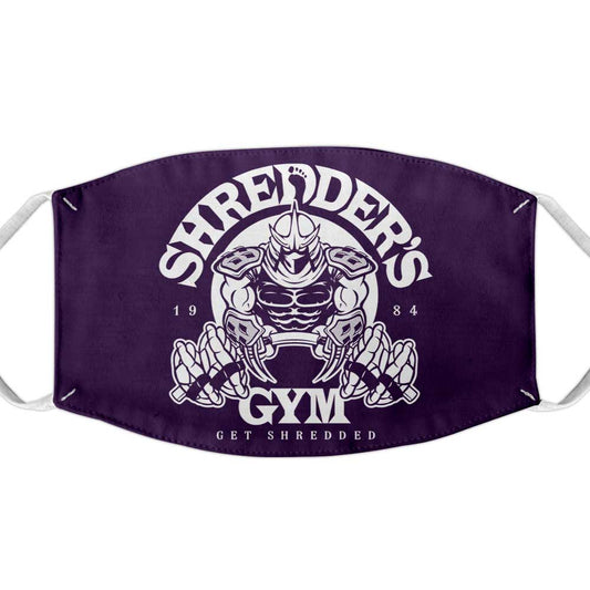 Shredder's Gym - Face Mask