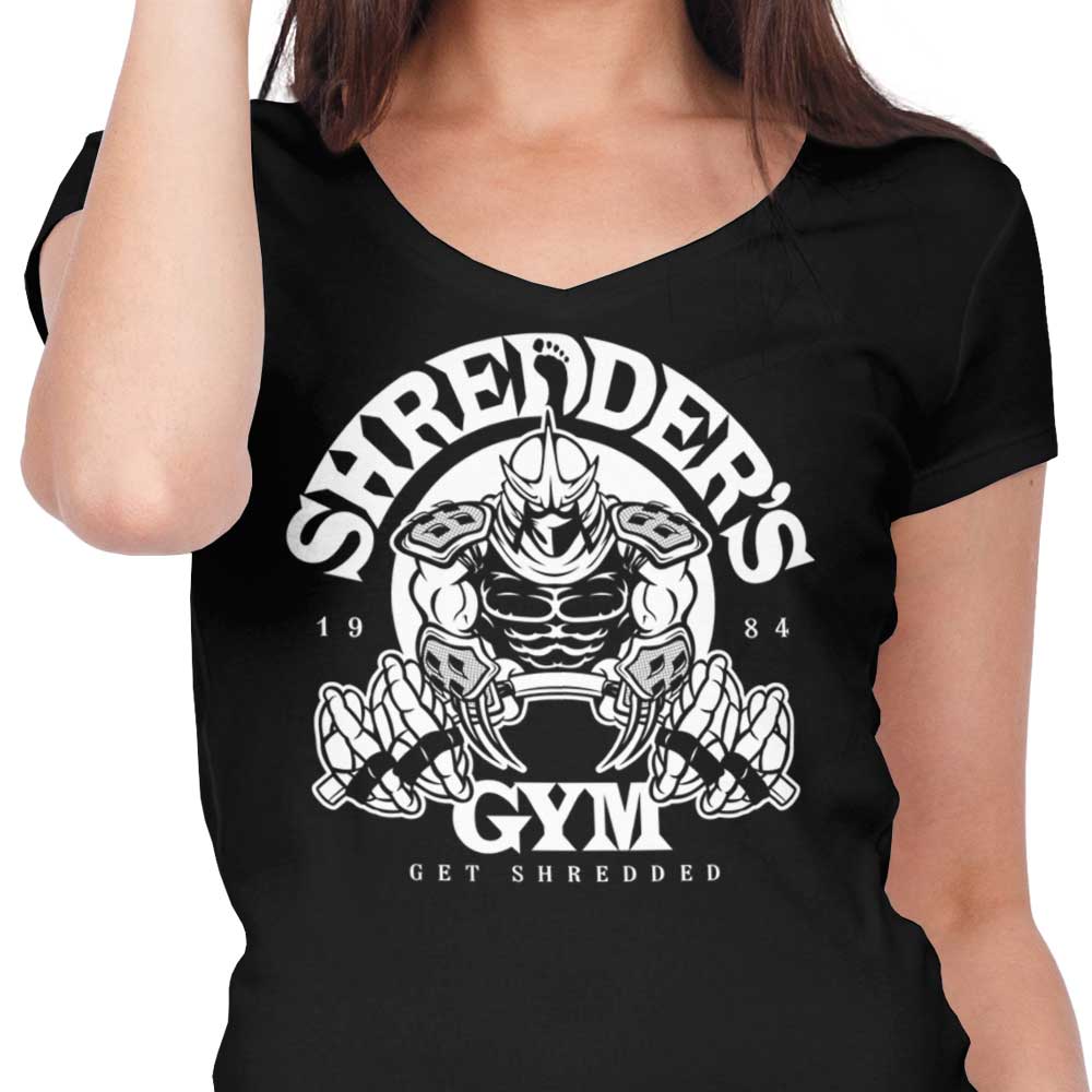 Shredder's Gym - Women's V-Neck