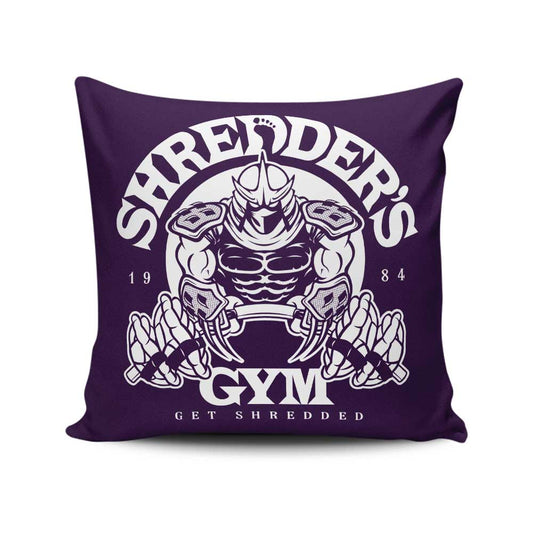 Shredder's Gym - Throw Pillow