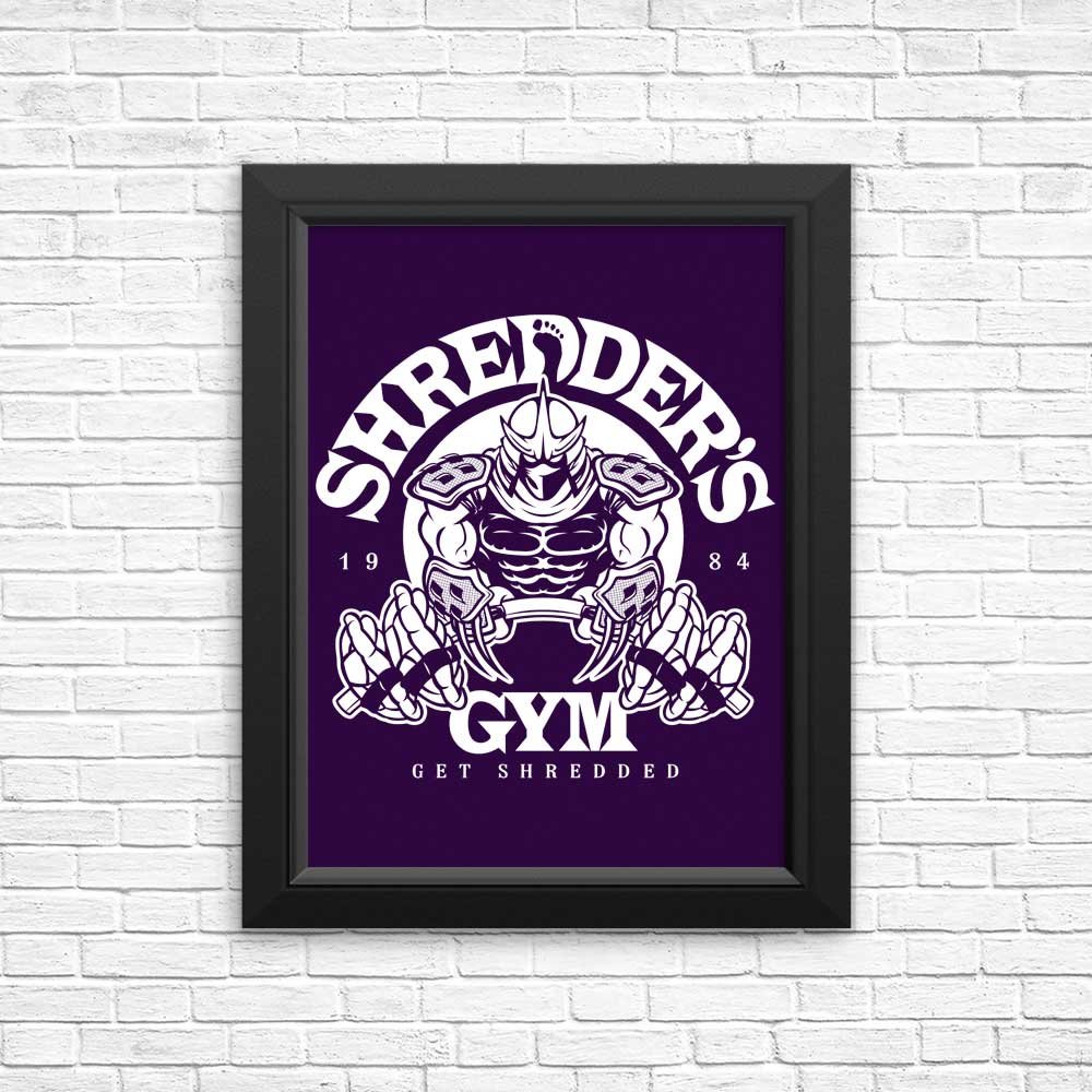 Shredder's Gym - Posters & Prints