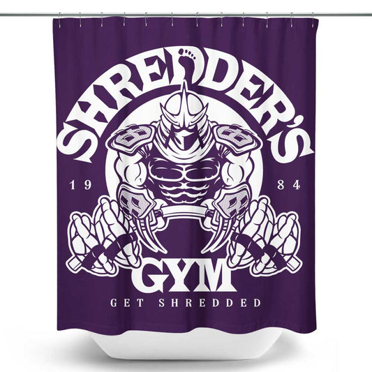 Shredder's Gym - Shower Curtain