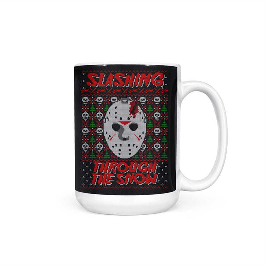 Slashing Through the Snow - Mug