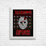 Slashing Through the Snow - Posters & Prints