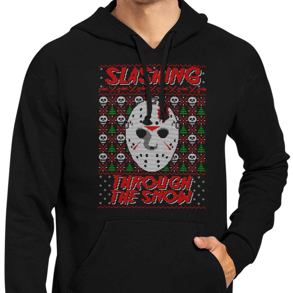 Slashing Through the Snow - Hoodie