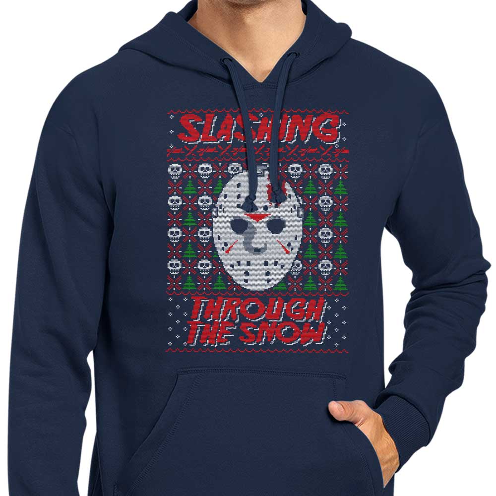 Slashing Through the Snow - Hoodie