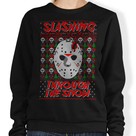 Slashing Through the Snow - Sweatshirt