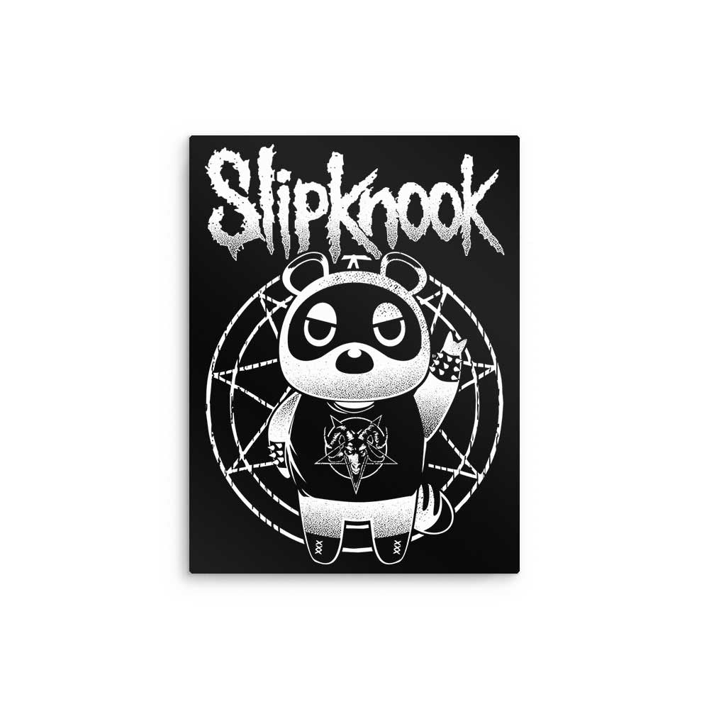 SlipKnook - Metal Print