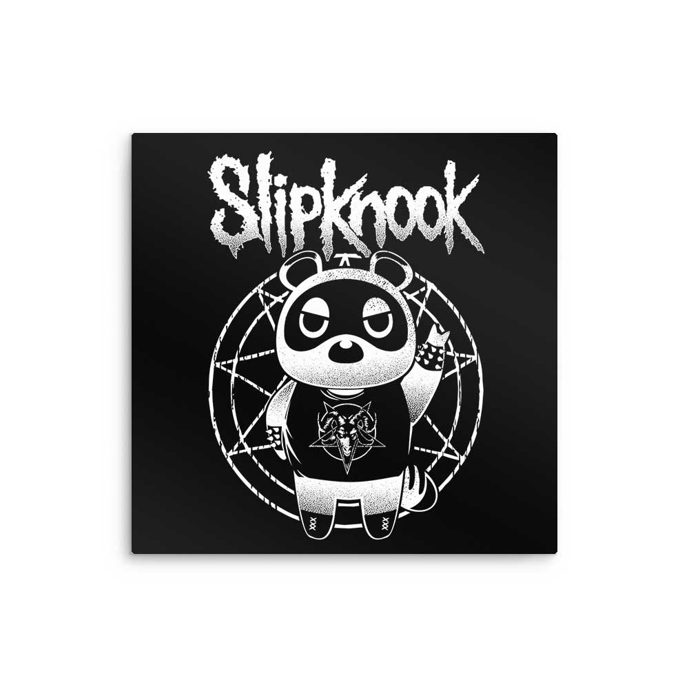 SlipKnook - Metal Print