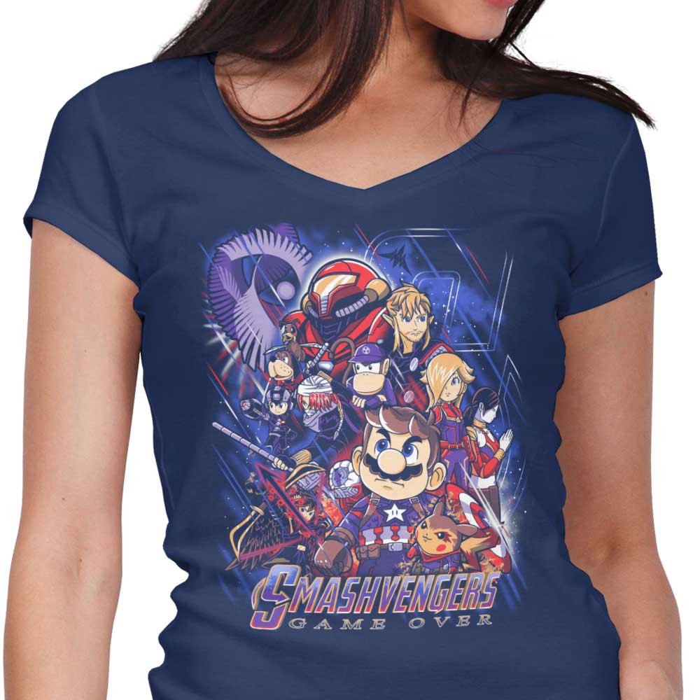 Smash Over - Women's V-Neck