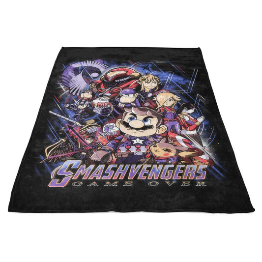 Smash Over - Fleece Blanket