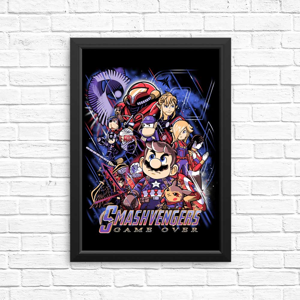 Smash Over - Posters & Prints