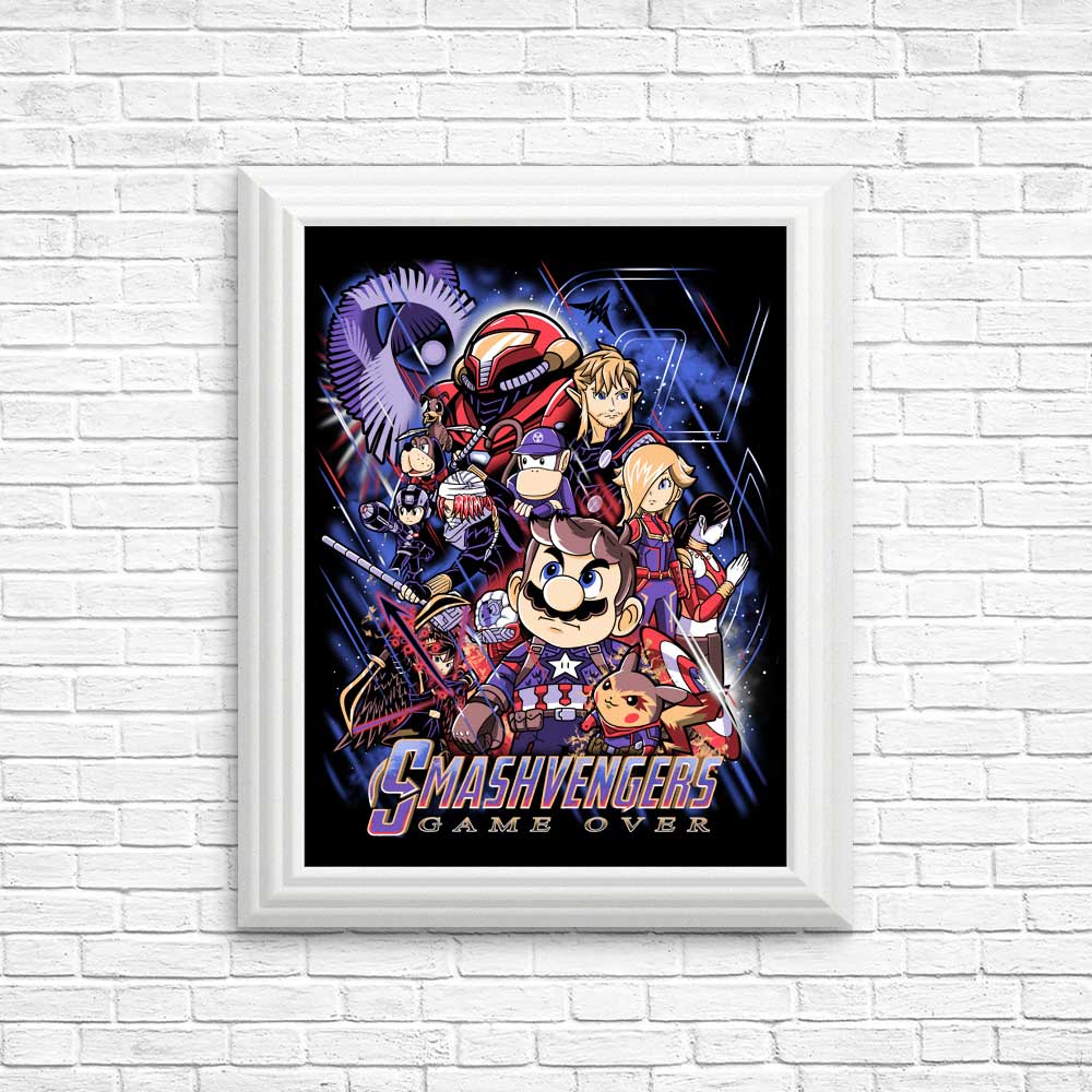 Smash Over - Posters & Prints