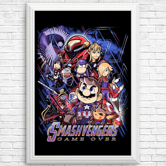 Smash Over - Posters & Prints