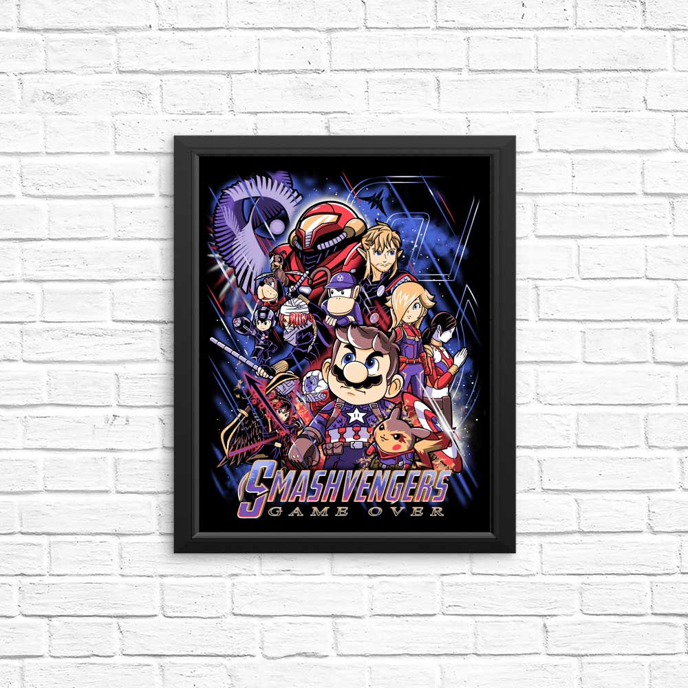 Smash Over - Posters & Prints