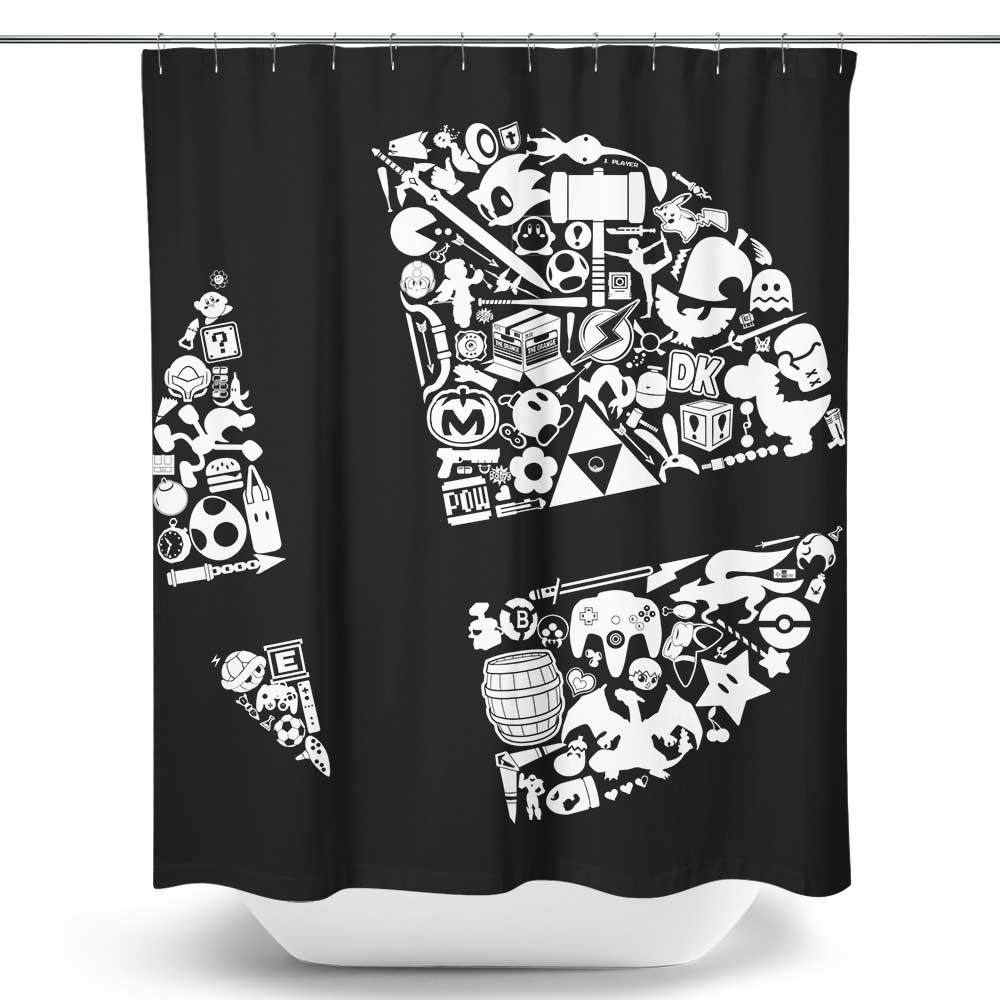 Smash - Shower Curtain