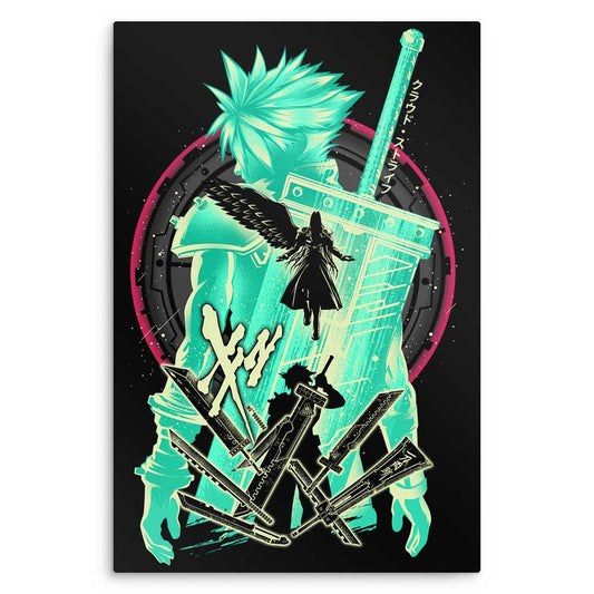 Soldiers of Shinra - Metal Print